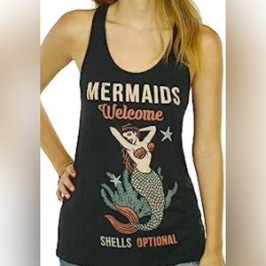 Mermaid racer back tank